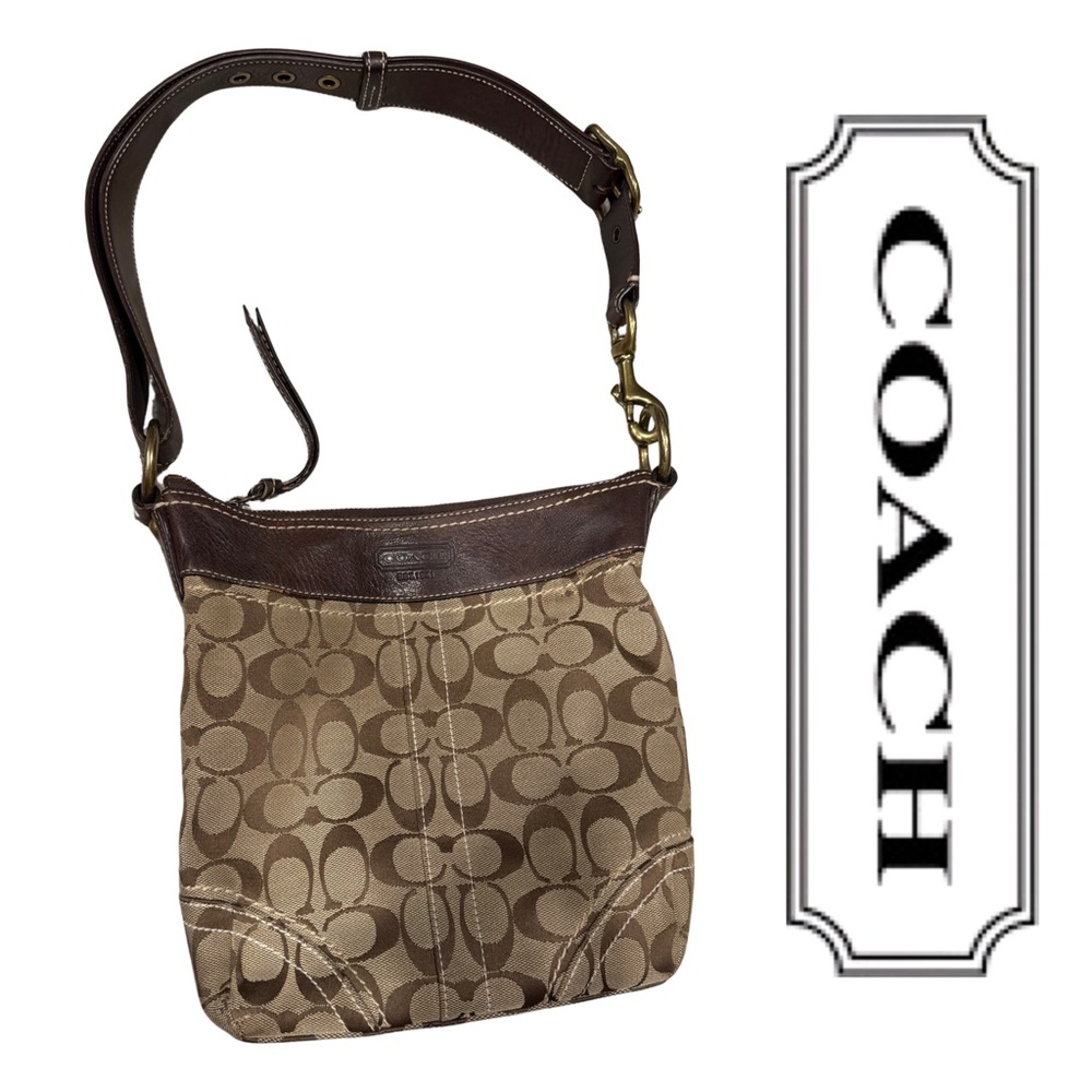 Vintage | Coach | Legacy Canvas/Leather | 
10403 Crossbody & Shoulder
Bag | Y2K